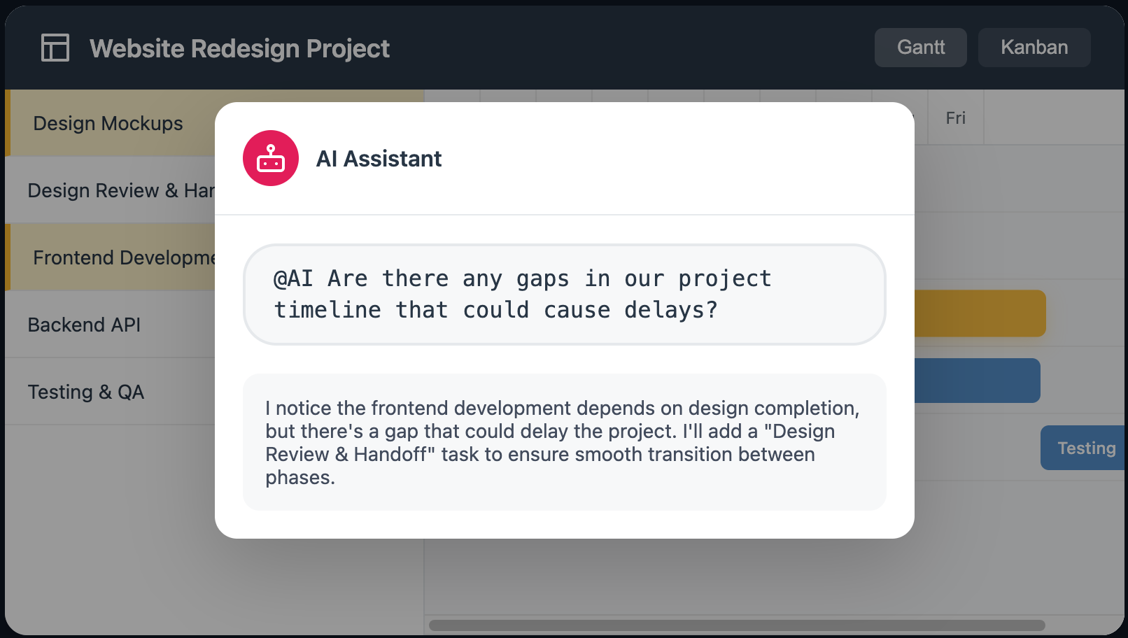 Projects demo